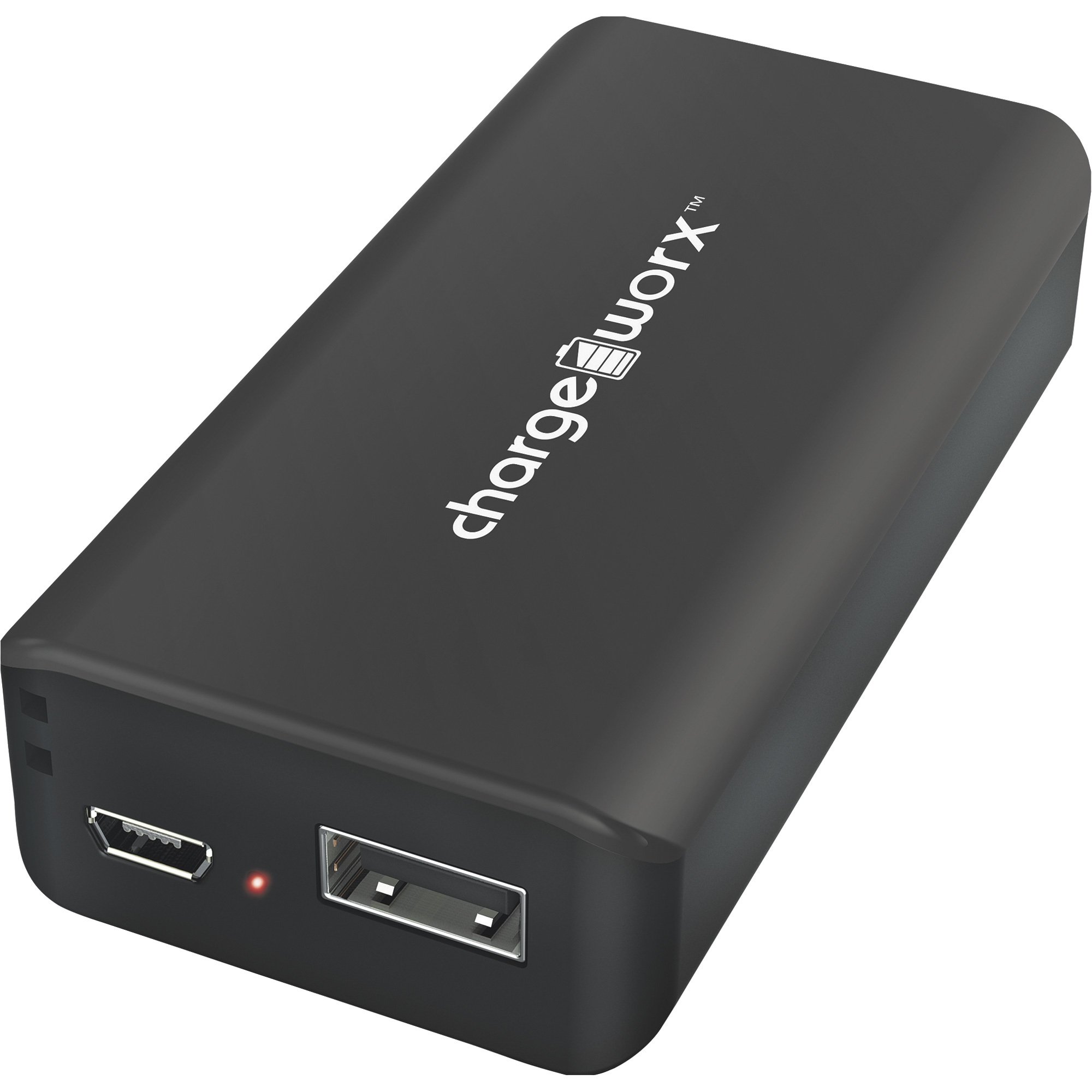 Charge Worx GoTough Power Bank with Rechargeable 4000mAh Lithium-Ion Battery — Model# CX6542BK